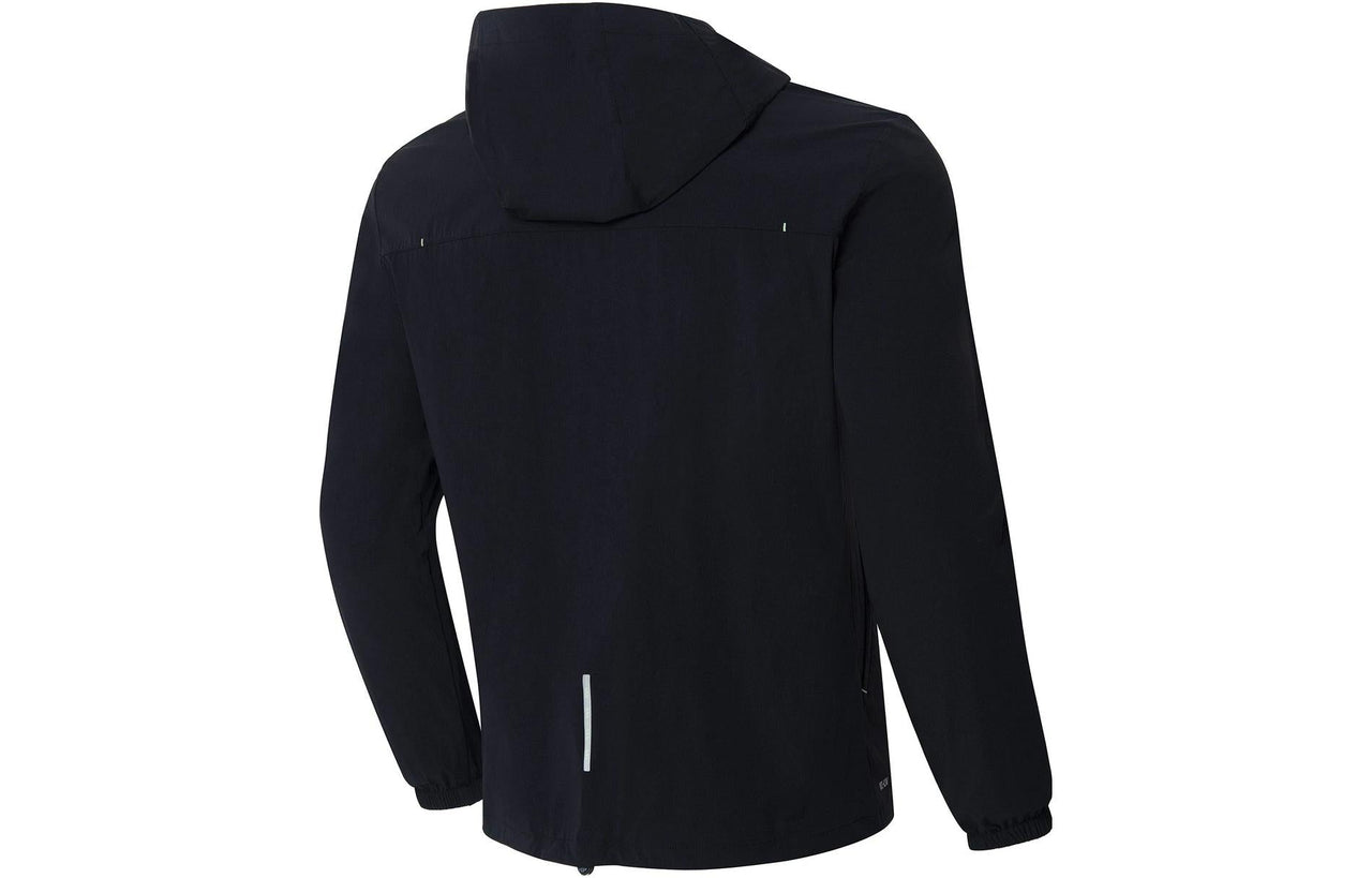 Li-Ning Logo Running Windbreaker 'Black' AFDS365-6