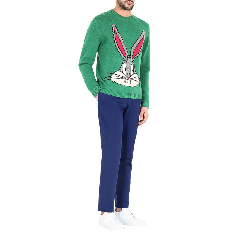 Gucci Cotton-Corduroy Trousers 'Blue Cotton' 519546-396H-4204