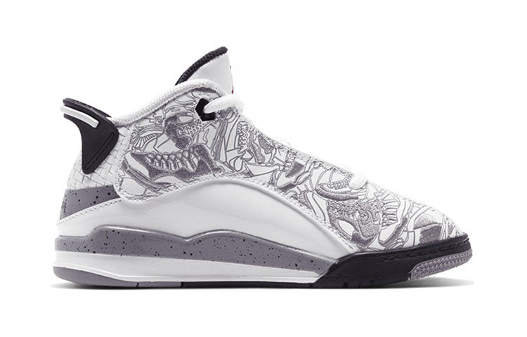 (PS) Air Jordan Dub Zero 'White Cement' 311071-105