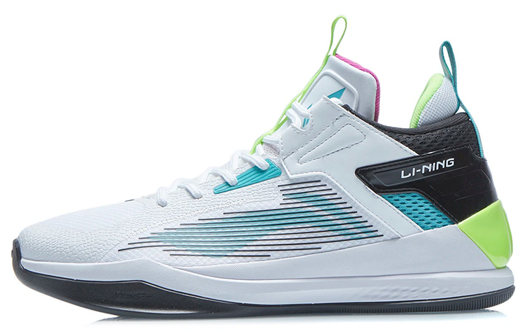 Li-Ning Storm 'White Green' ABAR115-1