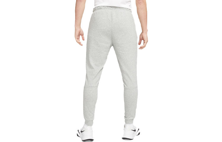 Men's Nike Dri-fit Solid Color Casual Training Sports Pants/Trousers/Joggers Gray CZ6380-063