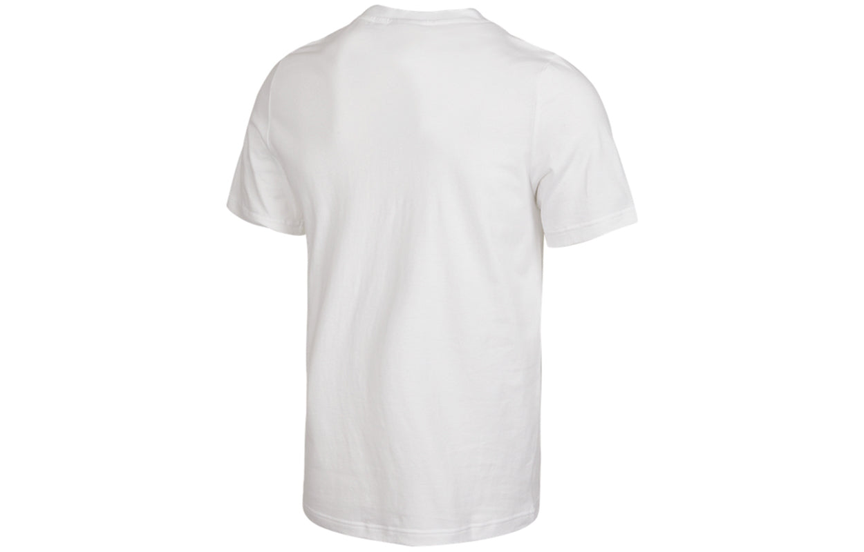 adidas originals Sprt Graphic Logo Printing Sport Round NeckShort Sleeve Men's White GN2428