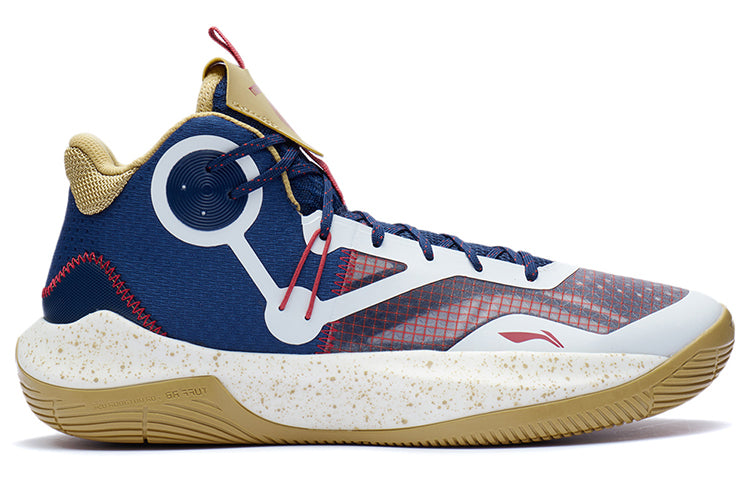 Li-Ning Sonic 9 Team Mid 'Blue Brown' ABPR017-10