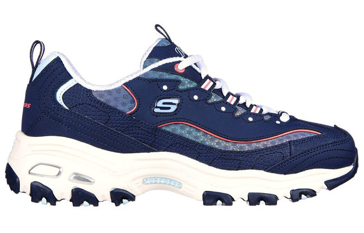 (WMNS) Skechers D'LITES 'Navy' 149268-NVMT