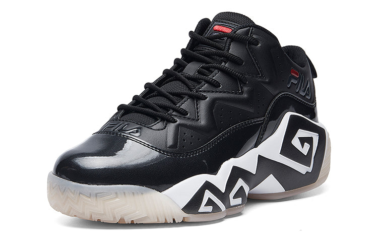 (WMNS) FILA MB1 Mid Basketball Shoes 'Black White' F12W041234FII