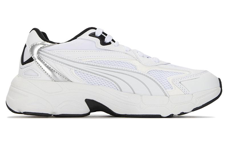 (WMNS) PUMA Teveris Nitro 'Metallic - White Black' 391098-03