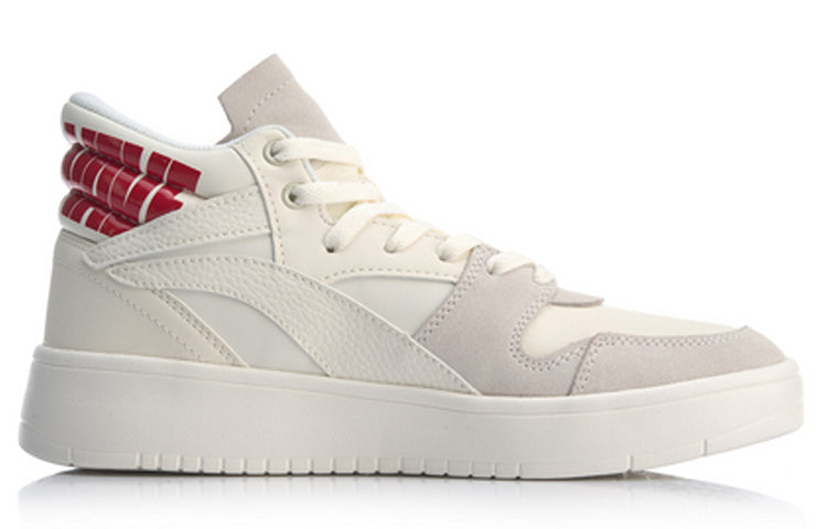 Li-Ning Superwave Mid 'White Red' AGCP137-1
