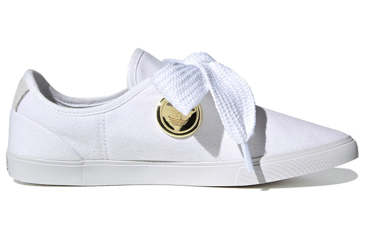 (WMNS) adidas Sleek Low 'White Gold Metallic' FV0740