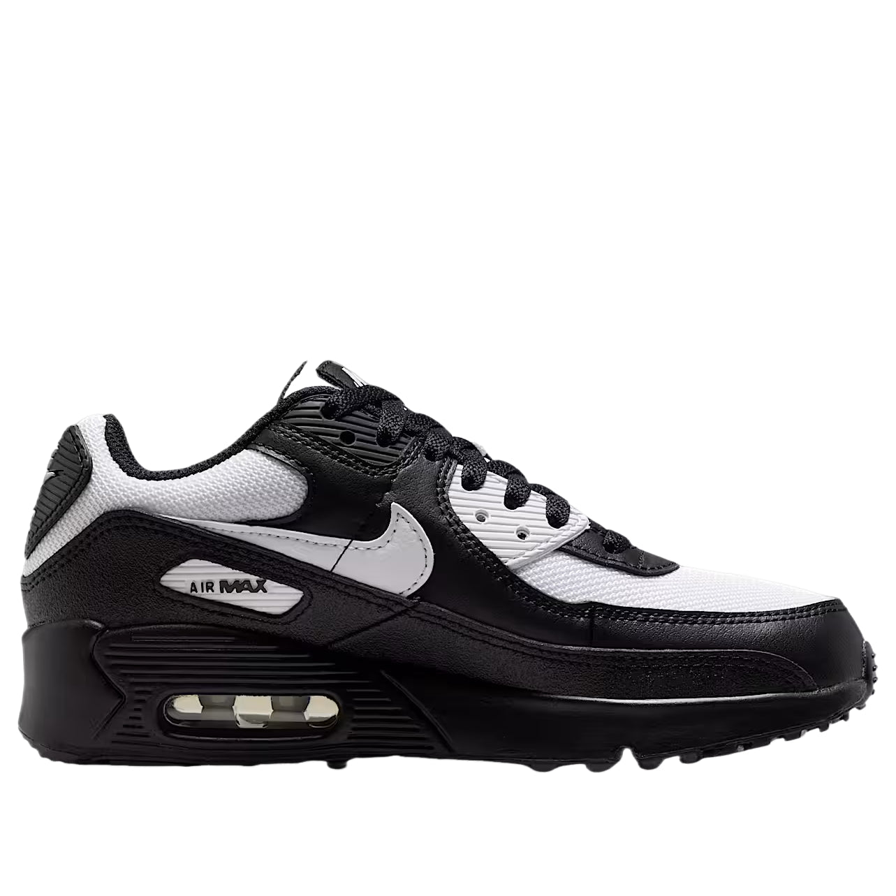 (GS) Nike Air Max 90 'Black White' IQ0098-007