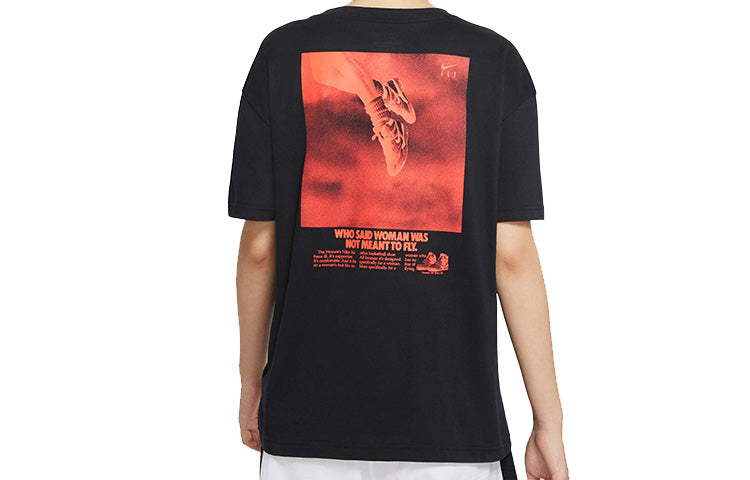 (WMNS) Nike Dri-Fit Basketball Short Sleeve 'Fly Black' CV0951-010