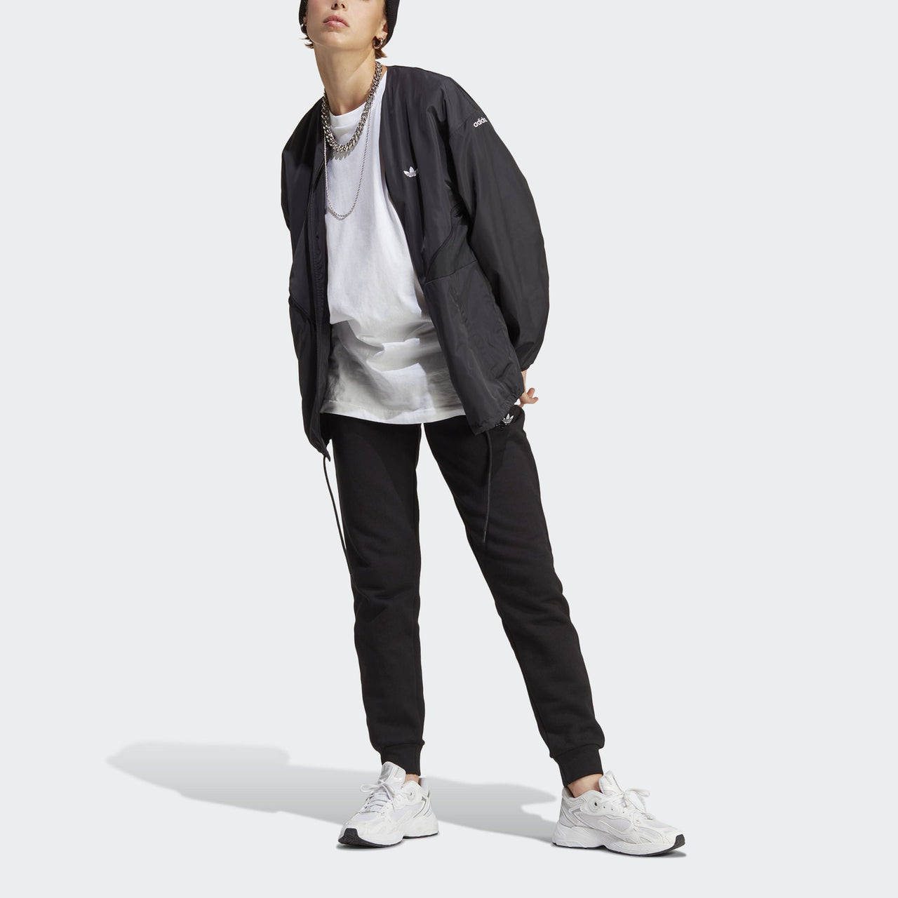 (WMNS) adidas Adicolor Essentials Slim Joggers 'Black' IA6479