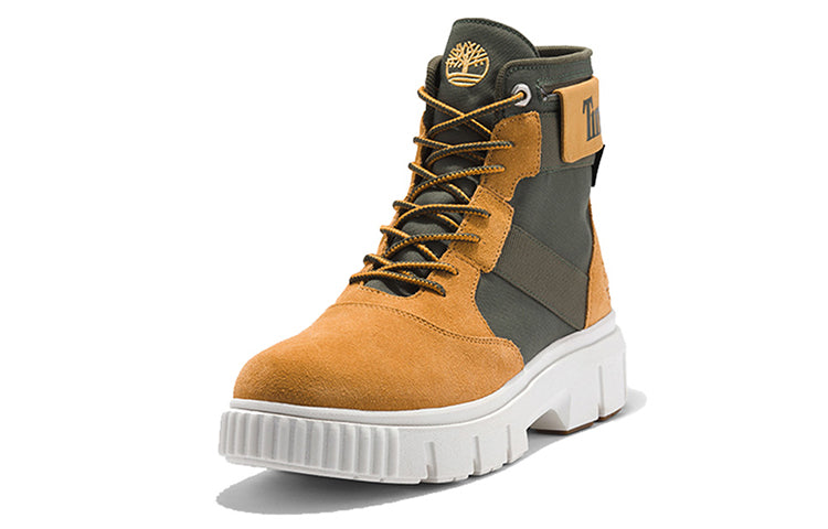 Timberland Greyfield 6 Inch Waterproof Fold-Down Boots 'Wheat Suede' A2KVY231
