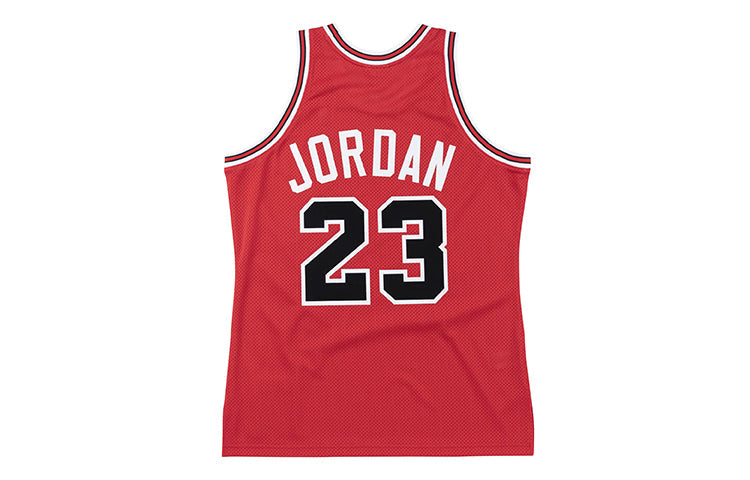 Mitchell & Ness NBA AU 87-88 23 AJY4CP19025-CBURED187MJO