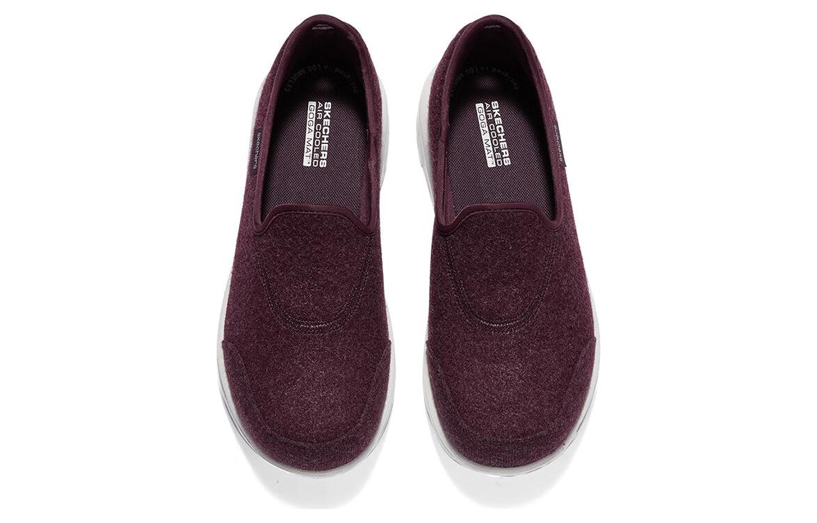 (WMNS) Skechers Go Walk 5 Shoes 'Burgundy' 124280-BURG