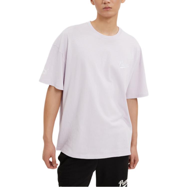 PUMA Logo Tee 'Pink' 537874-17