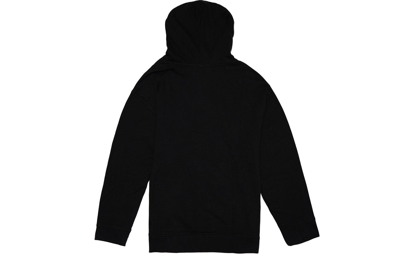 (WMNS) Vans Letter Logo Printing Hoodie Black VN0A4BFJBLK