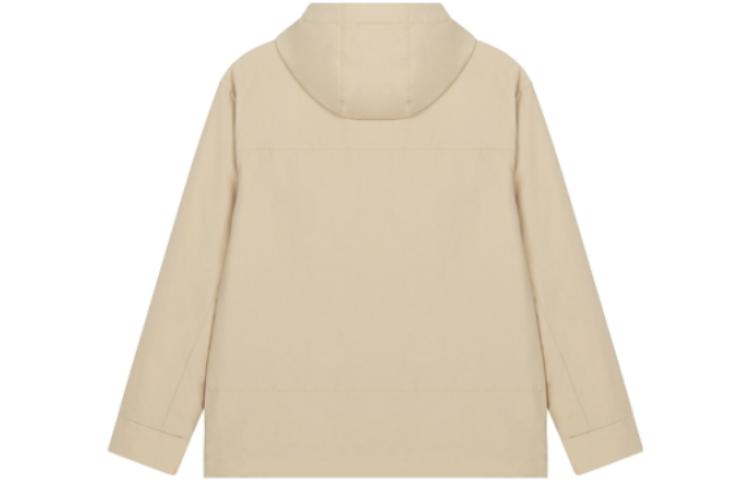 New Balance Logo Print Windproof Jacket 'Beige' AMJ23357-INC