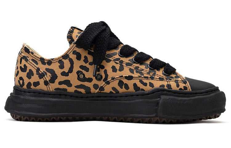 Maison MIHARA YASUHIRO PETERSON OG Sole Leopard Canvas Low-top Sneaker 'Brown' A10FW716-BRN