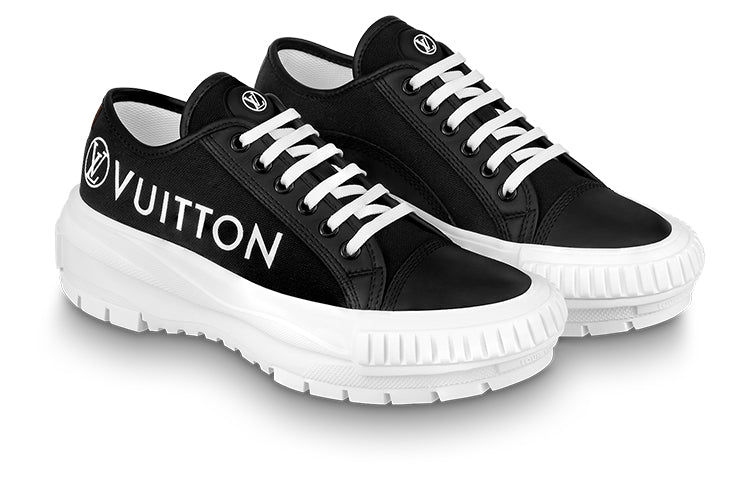 (WMNS) LOUIS VUITTON Squad Sneakers 'Black' 1A9419