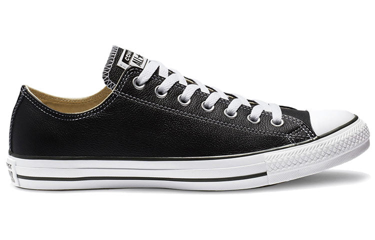 Converse Chuck Taylor All Star Leather Ox 'Black' 132174C