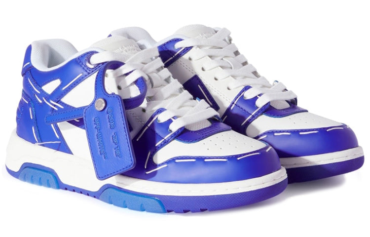 (WMNS) Off-White Out Of Office Sartorial Stitching 'Blue White' OWIA259S23LEA0100148