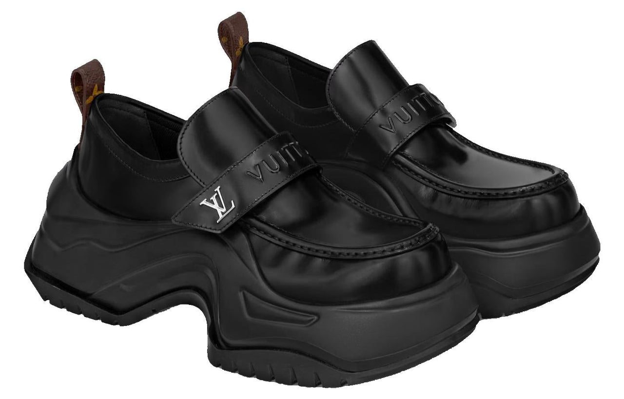 (WMNS) LOUIS VUITTON Archlight 2.0 Platform Loafers 'Black' 1ABIJS