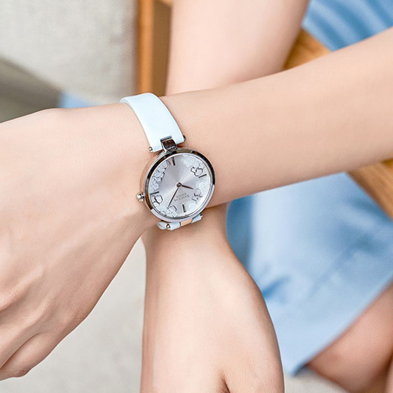 Casio Sheen Analog Watch 'Blue Silver' SHE-C110L-2AUPFHD