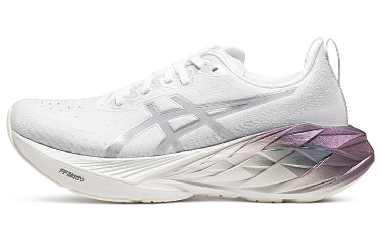 (WMNS) ASICS Novablast 4 Platinum 'Real White Pure Silver' 1012B722-100