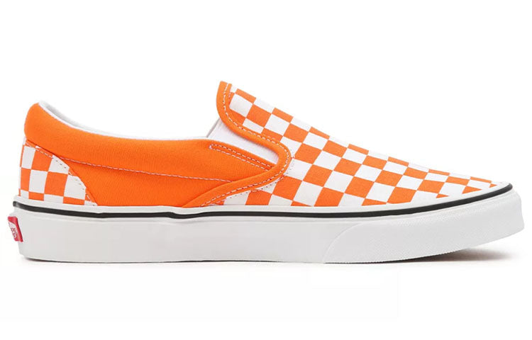 Vans Classic Slip-On 'Orange Tiger Checkerboard' VN000XG8AZZ