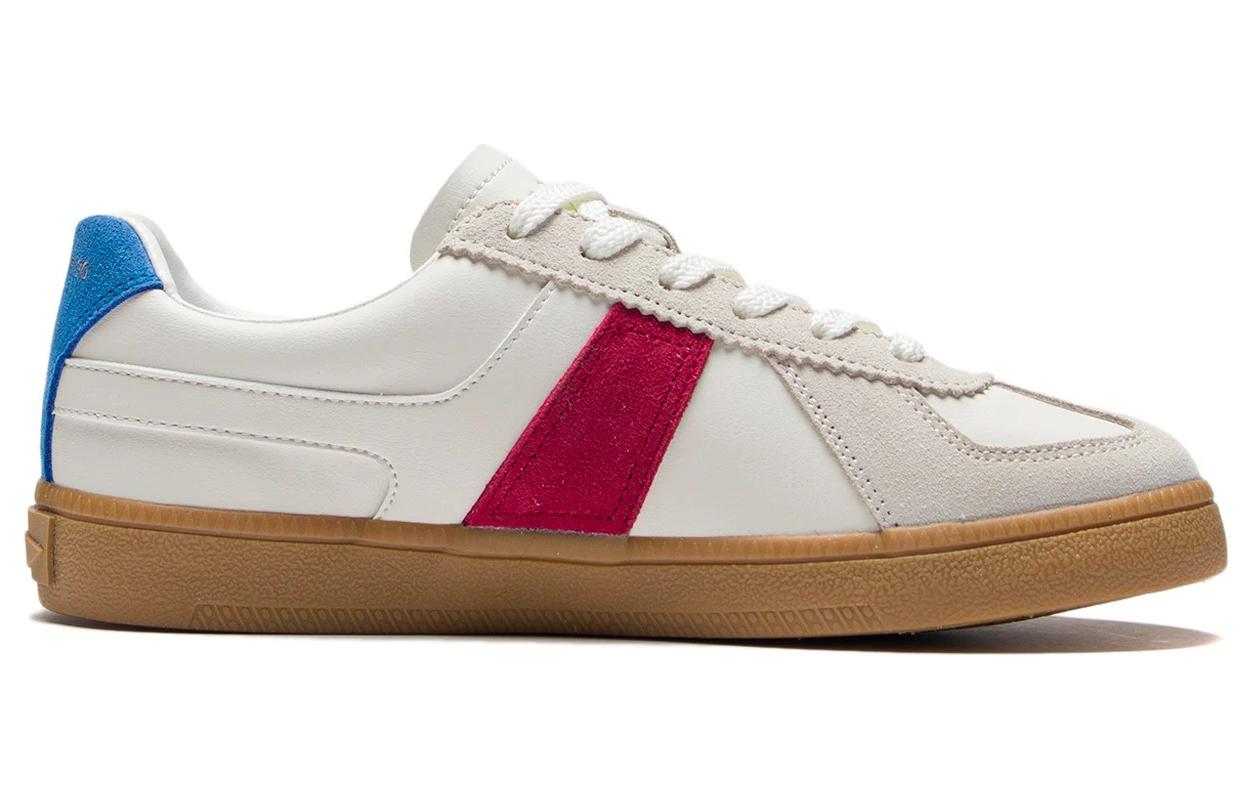(WMNS) Li-Ning Skateboarding Low 'White Red' AGCS290-3