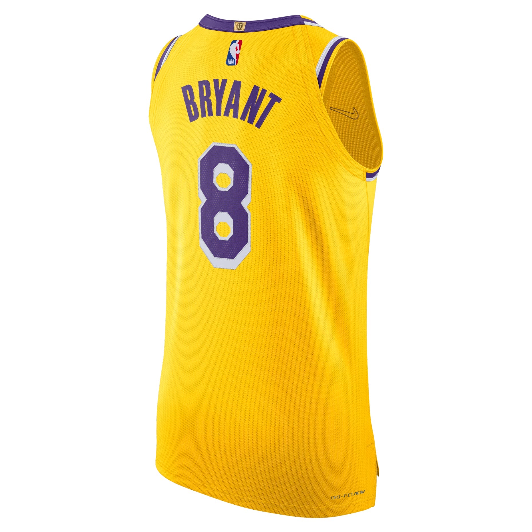 Nike Kobe Bryant Los Angeles Lakers Icon Edition 2022/23 Dri-FIT ADV NBA Authentic Jersey 'Golden Purple' DM6028-733