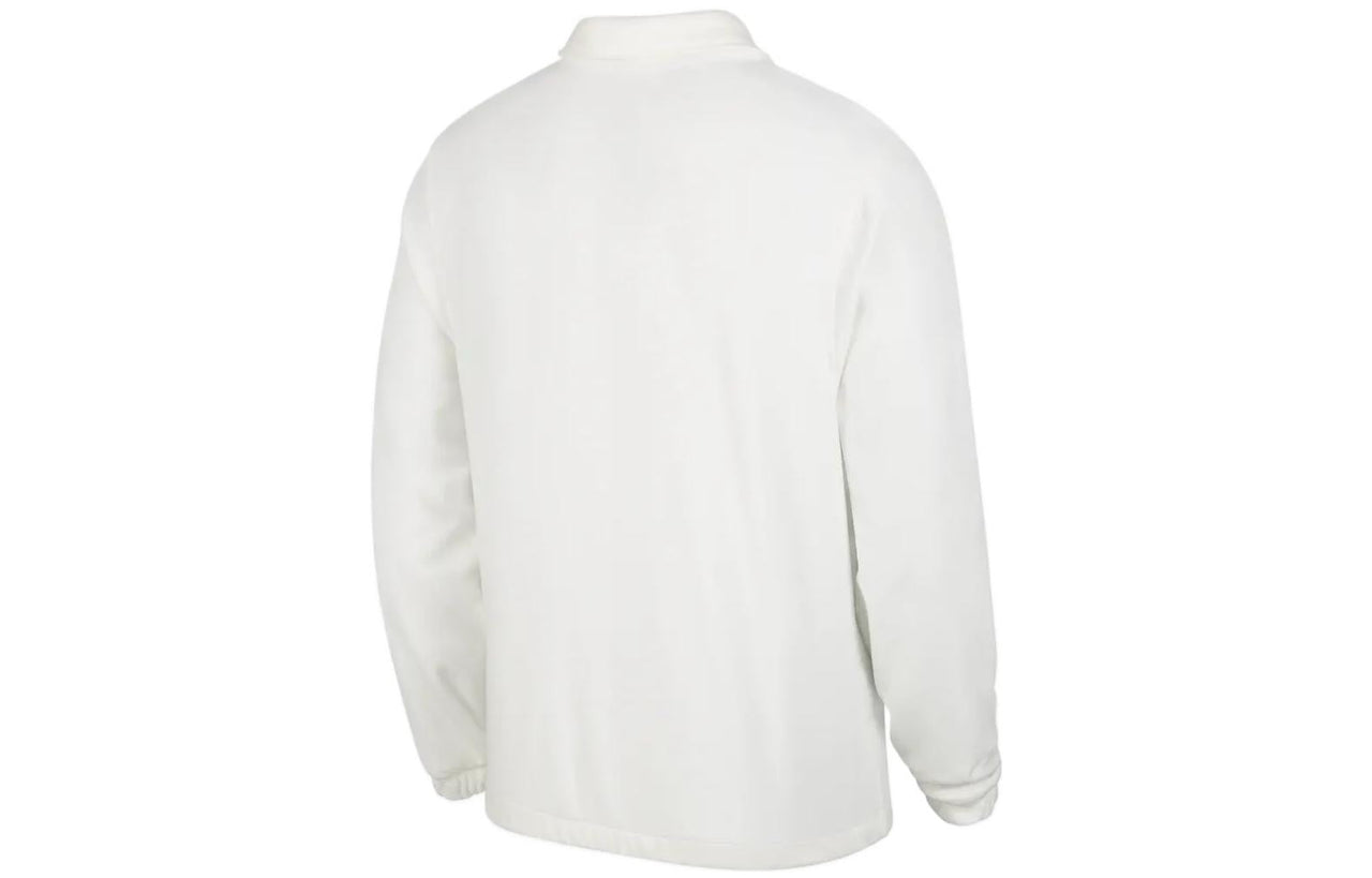 Nike SB Solid Color Embroidered Loog Casual Jacket Couple Style White DH2917-133