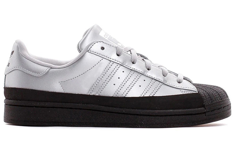 (WMNS) adidas Superstar 'Silver Metallic Black' FW3709
