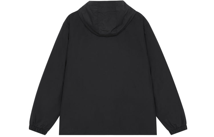 New Balance Men's New Balance Logo Sports Hooded Jacket Black AMJ14337-BK