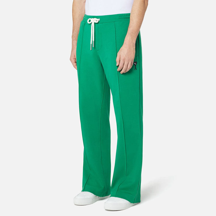 PUMA X AMI Wide Leg Pants 'Green' 534068-96
