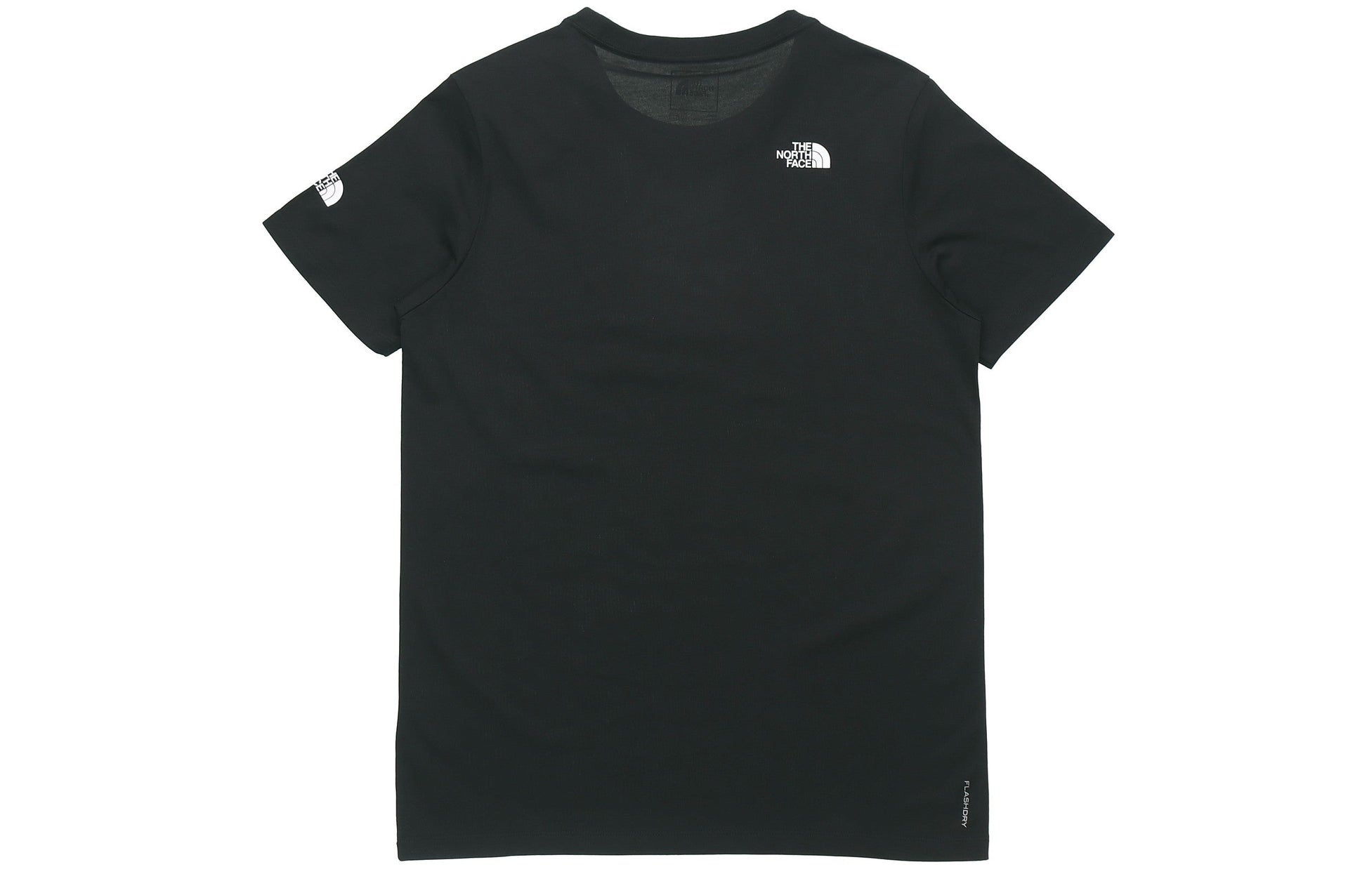 Men's THE NORTH FACE SS20 Geometry Pattern Logo Quick Dry Short Sleeve Black 4998-JK3