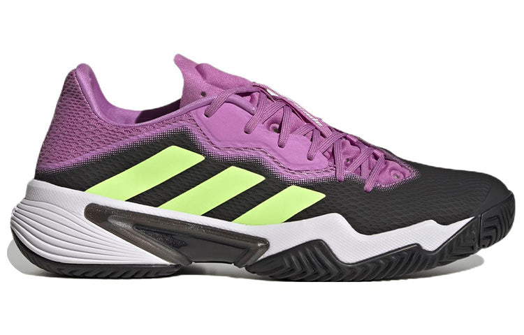 didas Barricade Tennis Shoes 'Carbon Green Lilac' GY1447