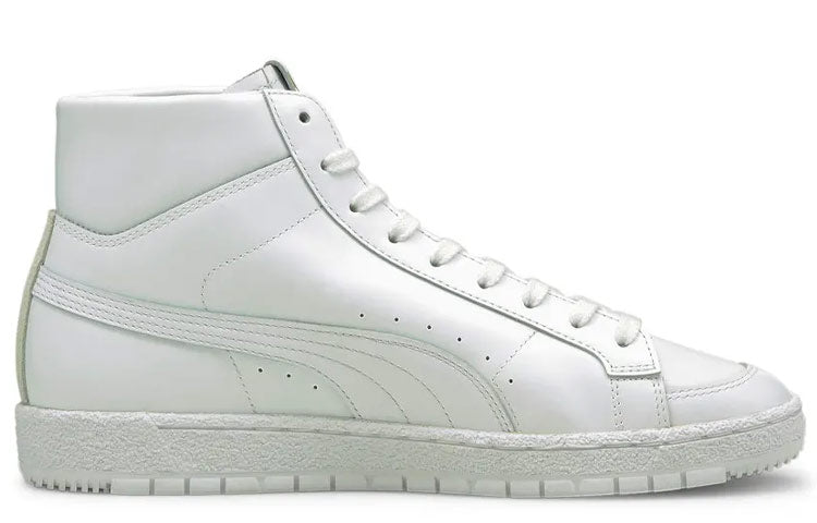 PUMA Ralph Sampson 70 Mid Suit Trainers Board Shoes White 382523-01