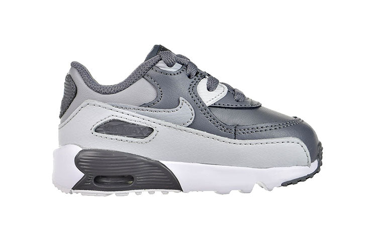 (TD) Nike Air Max 90 Low-Top Running Shoes Grey/White 833416-013