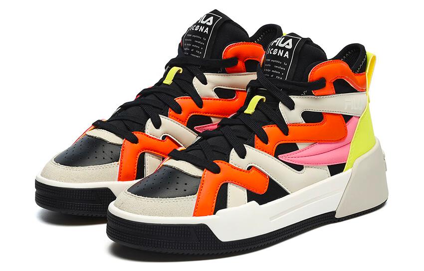 (WMNS) FILA Salto FX Skate Shoes 'White Orange Black' F12W243601FBE