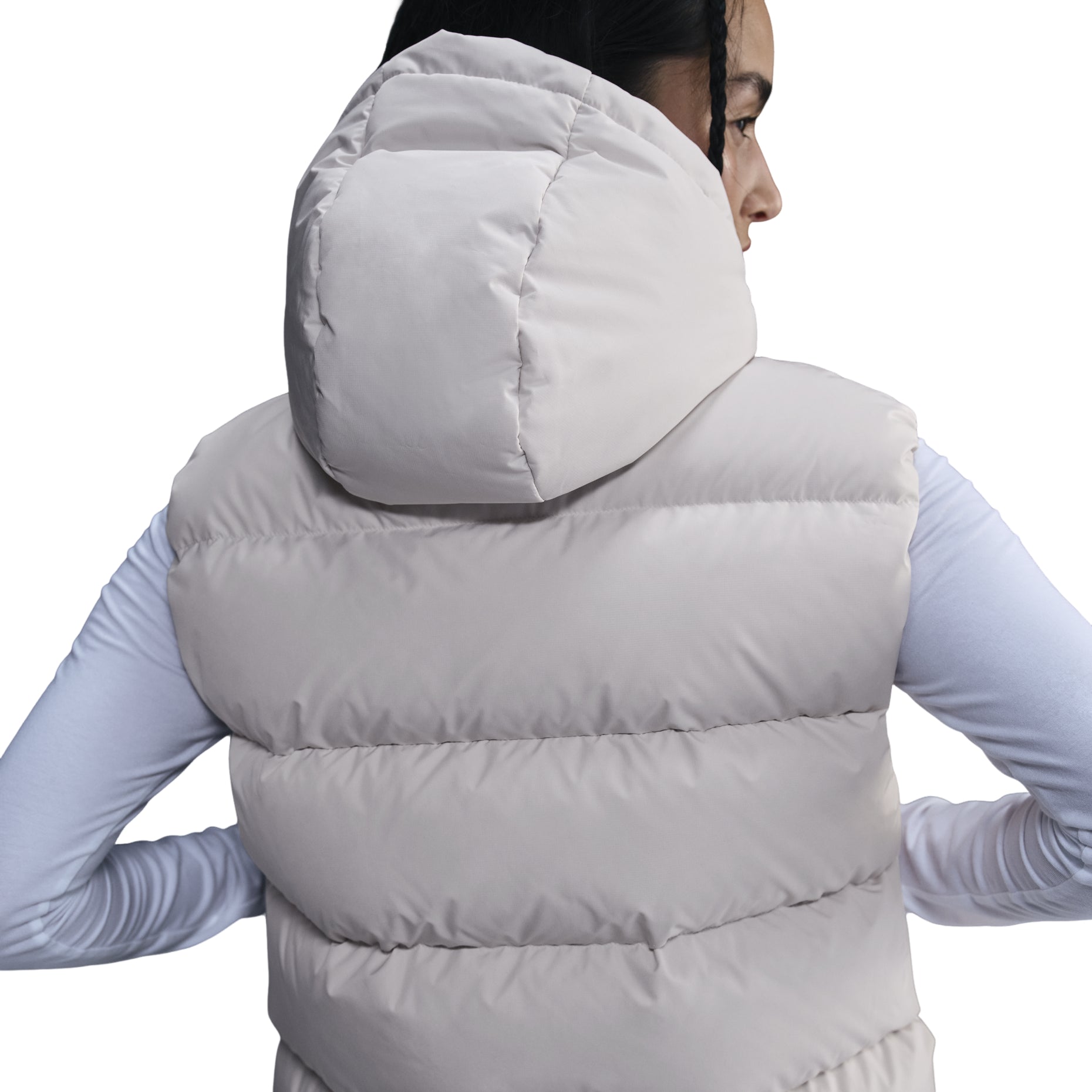 (WMNS) Nike Sportswear Metro Puffer Therma-FIT Vest 'White' FZ5933-104