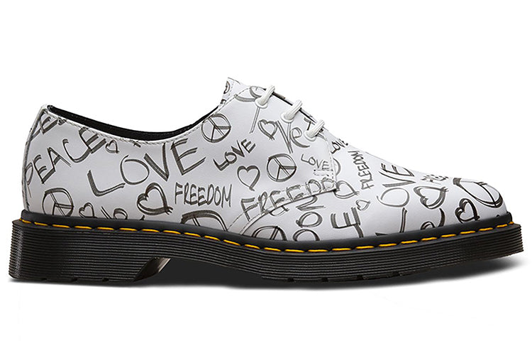 (WMNS) Dr. Martens 1461 'White Black' 24434101