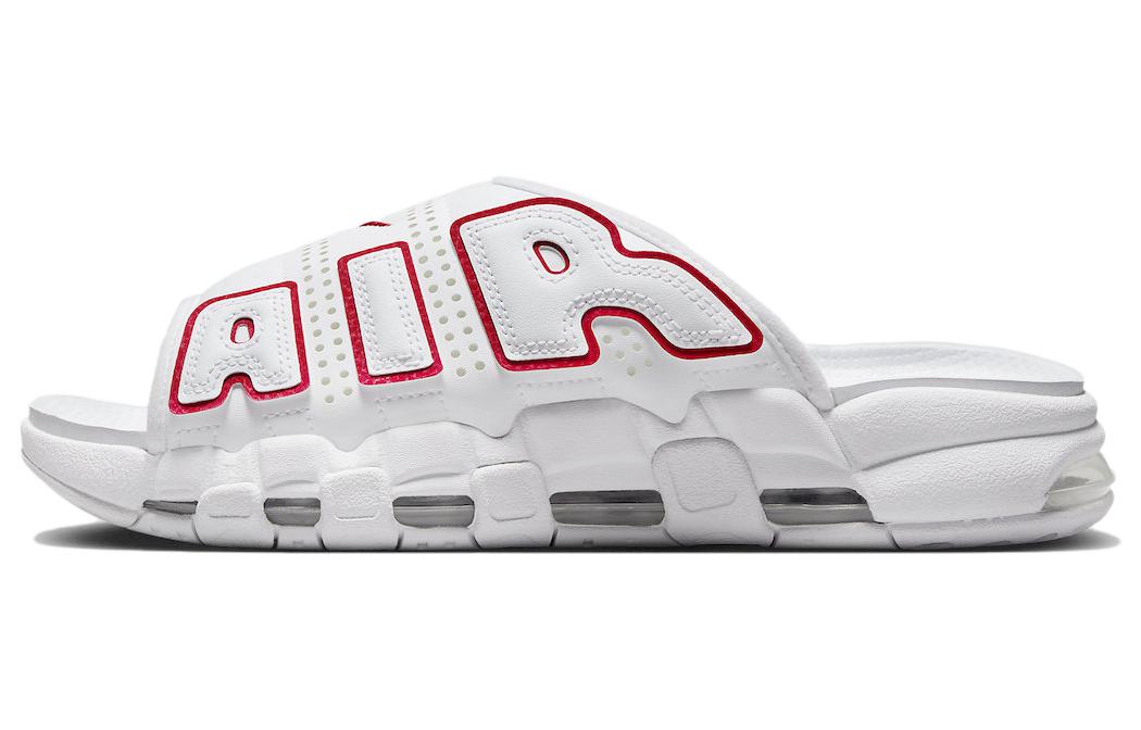 Nike Air More Uptempo Slide 'White Red' FD9884-100