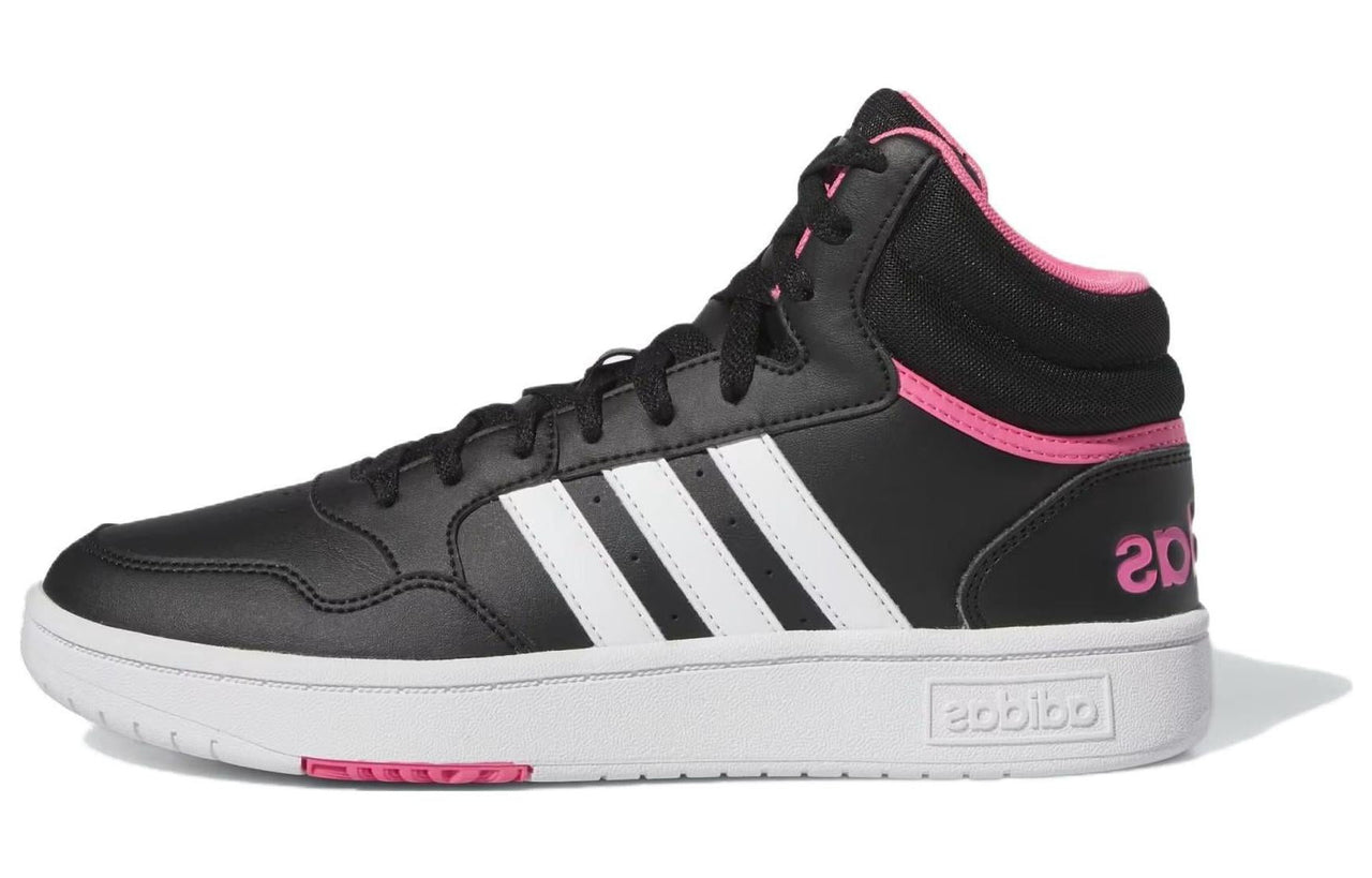 (WMNS) adidas Hoops 3.0 Mid 'Black Pink Fusion' IG7896