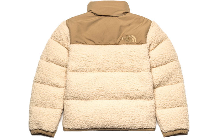 THE NORTH FACE Logo Nuptse Jacket 'Beige' NF0A5A84-11G