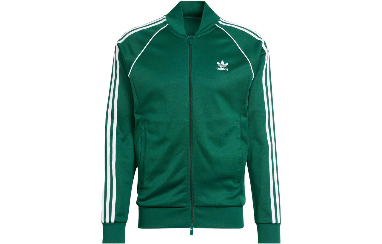 adidas Adicolor Classics SST Track Jacket Asia Sizing 'Green' IR9863