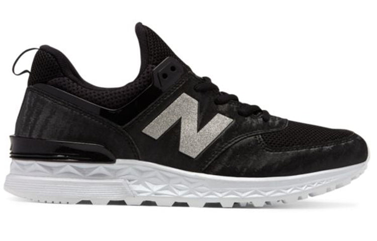 (WMNS) New Balance 574 Sport Black/White WS574SAD