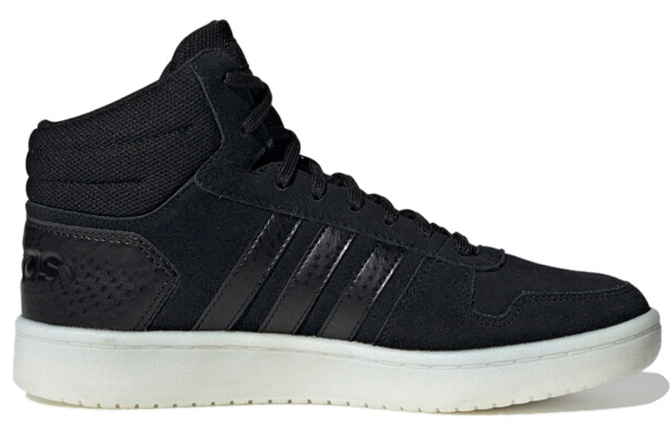 (WMNS) adidas Hoops 2.0 Mid 'Black White' EE7893