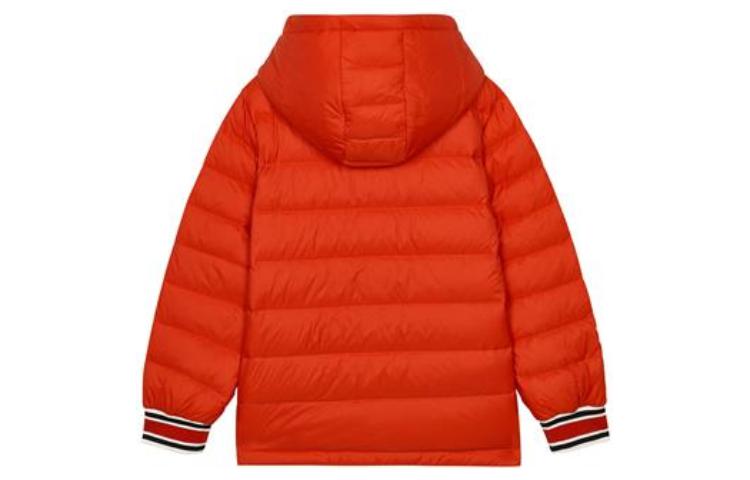 (GS) Skechers SKX Short Down Jacket 'Orange Black Green' L321B021