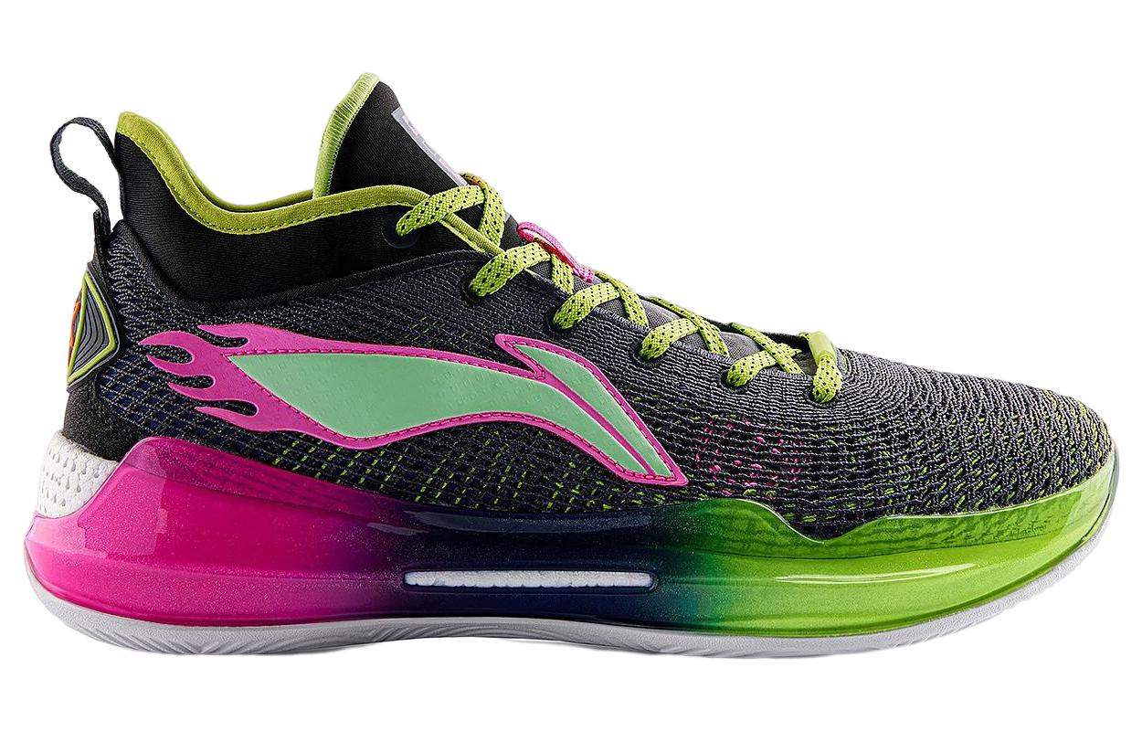 Li-Ning Yushuai 13 Low 'Black Green Purple' ABAQ013-16